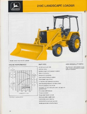 बैकहो लोडर John Deere Construction 310 C