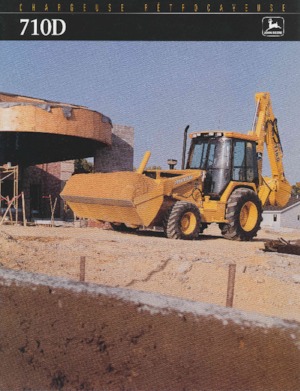 बैकहो लोडर John Deere Construction 710 D