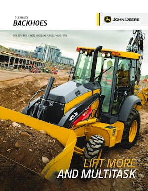 बैकहो लोडर John Deere Construction 710L