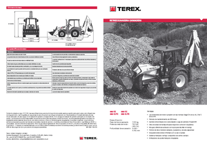 बैकहो लोडर Terex 880 elite