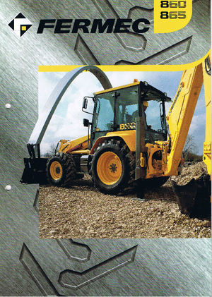 बैकहो लोडर Terex-Fermec 865