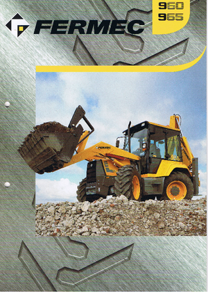 बैकहो लोडर Terex-Fermec 960