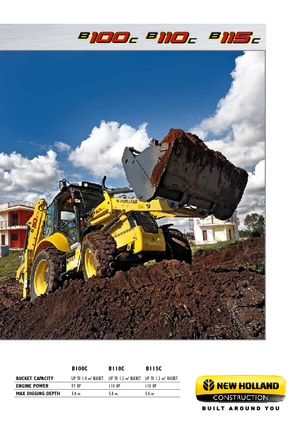 बैकहो लोडर New Holland B100C