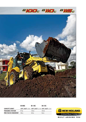 बैकहो लोडर New Holland B100C