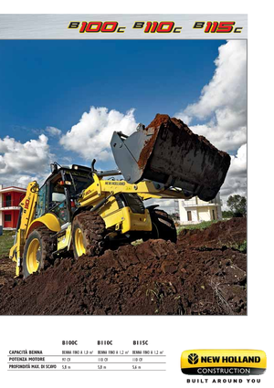 बैकहो लोडर New Holland B100C