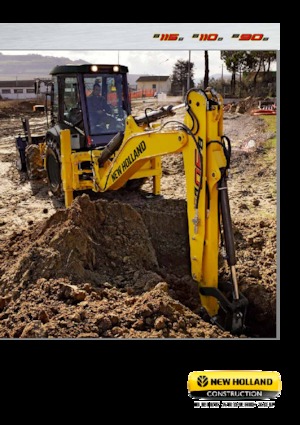 बैकहो लोडर New Holland B110B