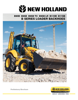 बैकहो लोडर New Holland B110B