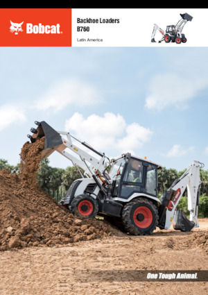 बैकहो लोडर Bobcat B760