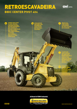 बैकहो लोडर New Holland B80C