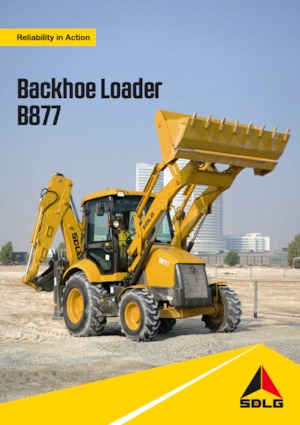 बैकहो लोडर SDLG B877 