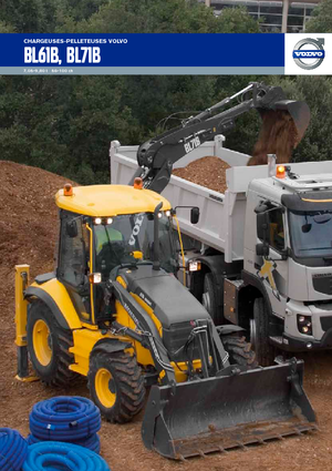 बैकहो लोडर Volvo BL61B