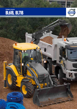 बैकहो लोडर Volvo BL61B