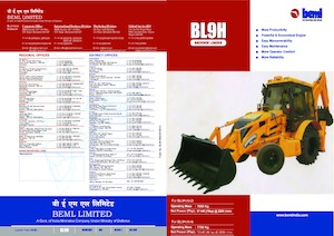 बैकहो लोडर Beml BL9H
