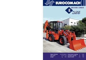 बैकहो लोडर Eurocomach E 265