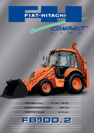 बैकहो लोडर Fiat-Hitachi FB 100.2