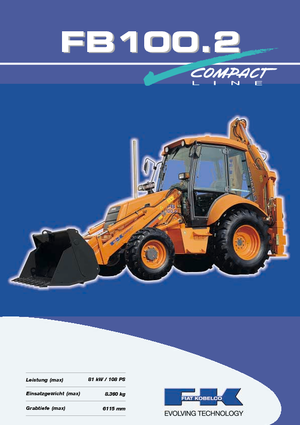 बैकहो लोडर Fiat Kobelco FB 100.2