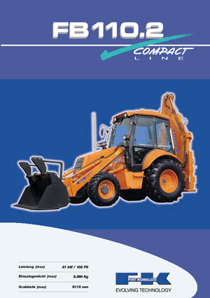 बैकहो लोडर Fiat Kobelco FB 110.2