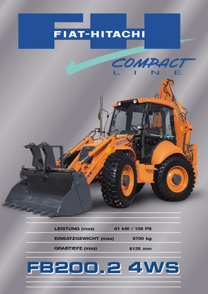 बैकहो लोडर Fiat-Hitachi FB 200.2