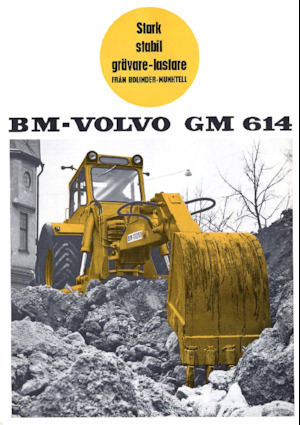 बैकहो लोडर Volvo GM 614