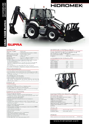 बैकहो लोडर Hidromek HMK 102 B Supra
