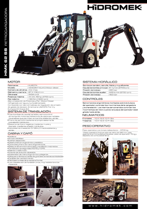बैकहो लोडर Hidromek HMK 62 SS