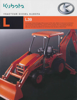 बैकहो लोडर Kubota L 39