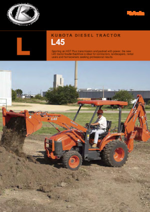 बैकहो लोडर Kubota L 45