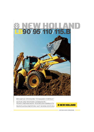 बैकहो लोडर New Holland LB 110