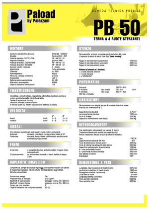 बैकहो लोडर Palazzani PB 50.2
