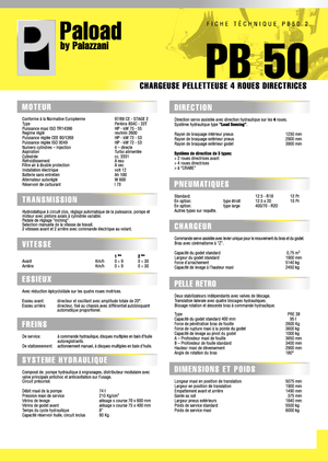 बैकहो लोडर Palazzani PB 50