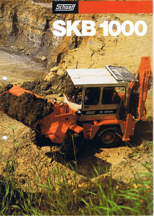 बैकहो लोडर Terex-Schaeff SKB 1000 T