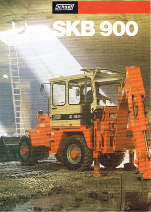 बैकहो लोडर Terex-Schaeff SKB 900