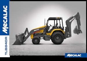 बैकहो लोडर Mecalac TLB840