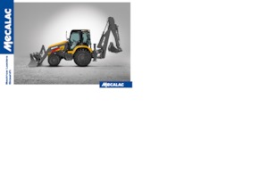 बैकहो लोडर Mecalac TLB850