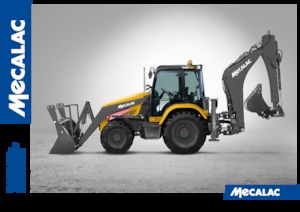 बैकहो लोडर Mecalac TLB870