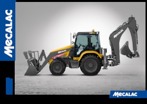 बैकहो लोडर Mecalac TLB850