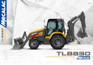 बैकहो लोडर Mecalac TLB830