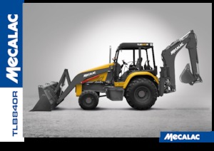 बैकहो लोडर Mecalac TLB840R