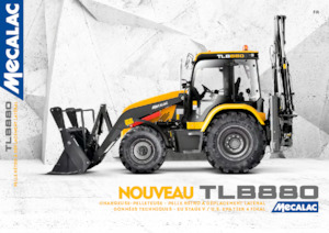 बैकहो लोडर Mecalac TLB880