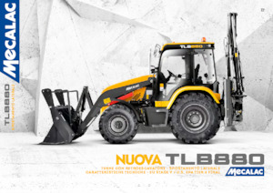 बैकहो लोडर Mecalac TLB880