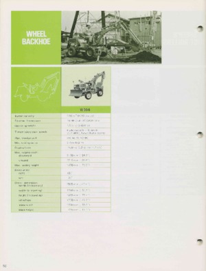 बैकहो लोडर Komatsu WB 04