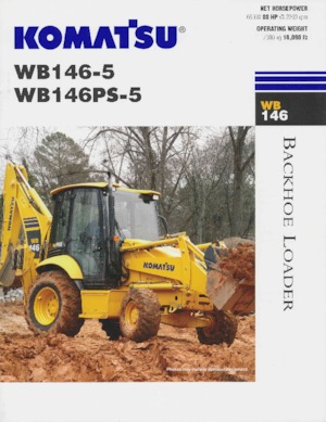 बैकहो लोडर Komatsu WB 146PS-5