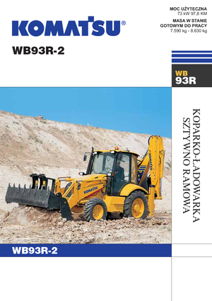 बैकहो लोडर Komatsu WB93R-2