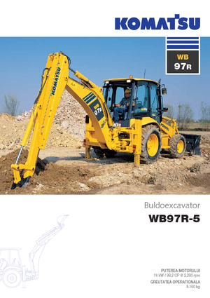 बैकहो लोडर Komatsu WB97R-5E0