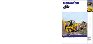 बैकहो लोडर Komatsu WB98A-2