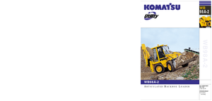 बैकहो लोडर Komatsu WB98A-2