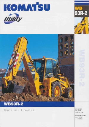 बैकहो लोडर Komatsu WB93R-2