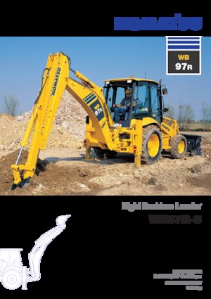 बैकहो लोडर Komatsu WB97R-5 