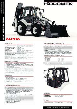 बैकहो लोडर Hidromek HMK 102 B
