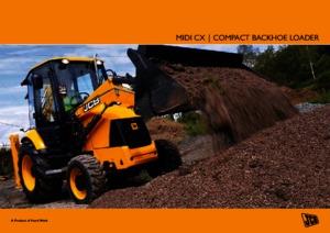 बैकहो लोडर JCB Midi CX
